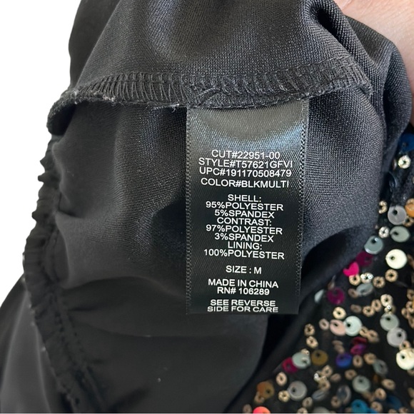 Three Pink Hearts Sequin Side Tie Jumpsuit - Girls Size M - Picture 5 of 6